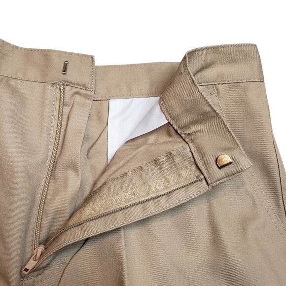 Khaki 6 Pocket Cargo Shorts  Waist 34, 13" Inseam Galaxy by Harvick NEW - Picture 4 of 7